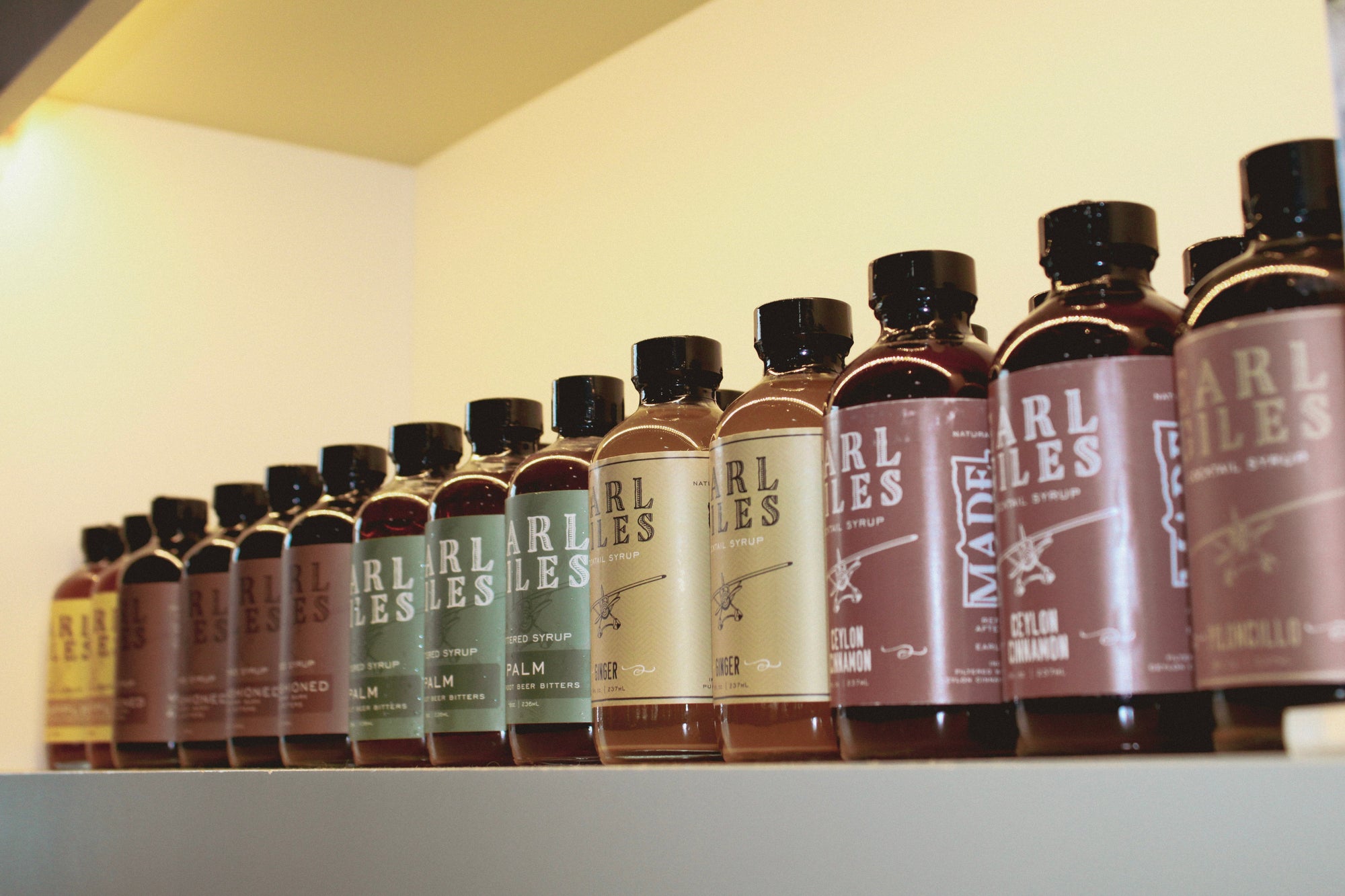 Cocktail syrups