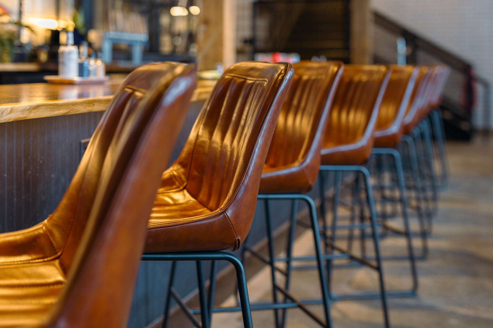 EG interior 3 bar stools
