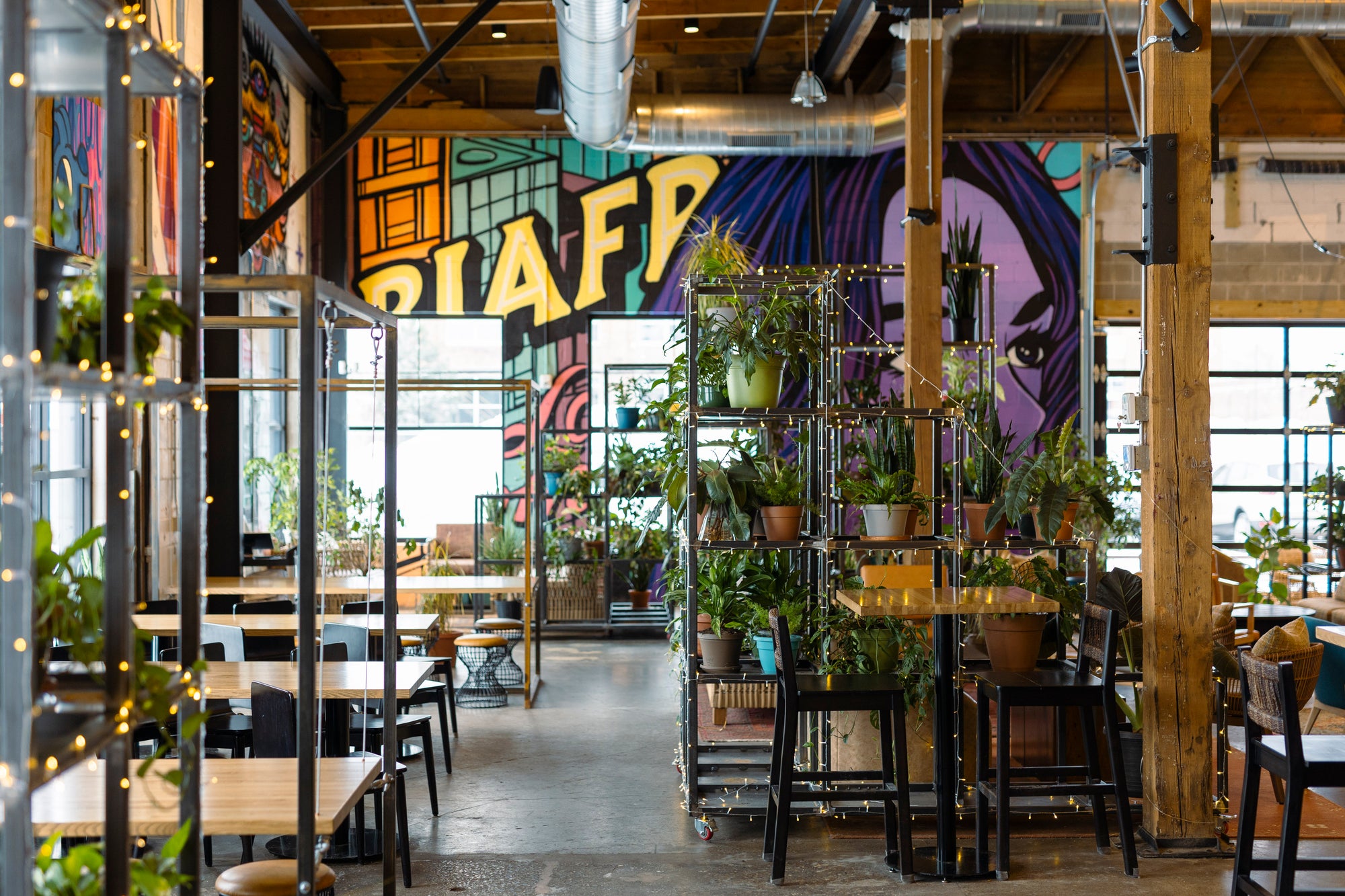 interior restaurant floor