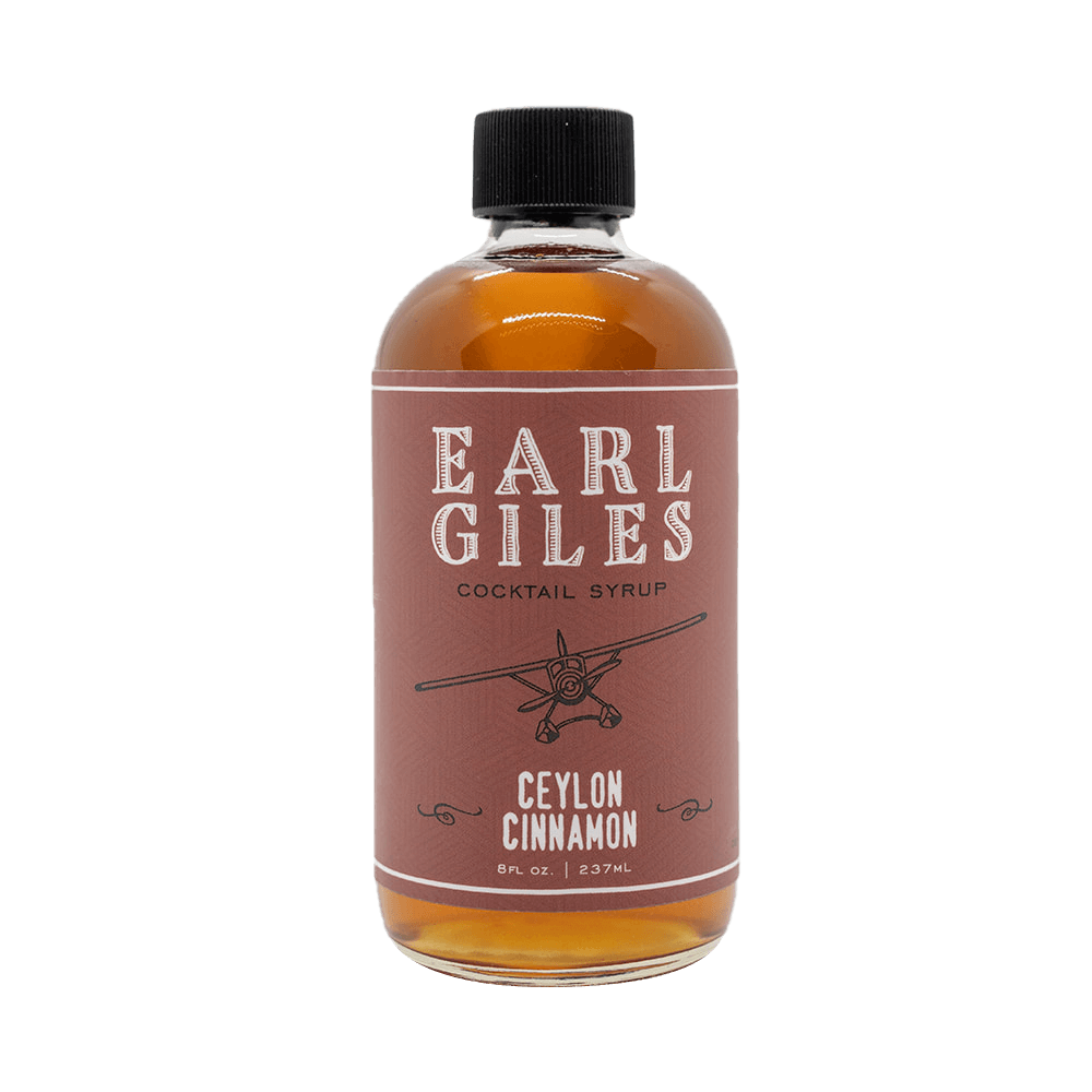 Earl Giles Ceylon Cinnamon Cocktail Syrup bottle